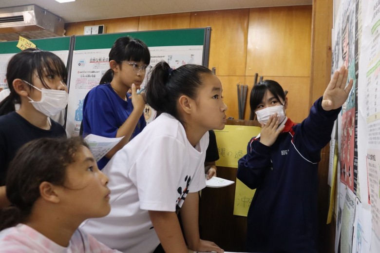 平和学習の様子