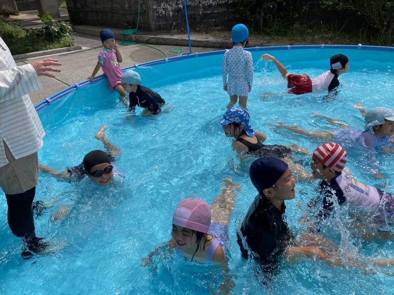 水泳の様子