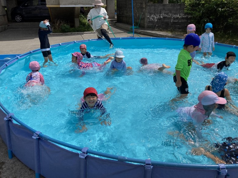 水泳の様子